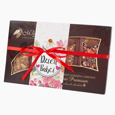 Zestaw nr 4 na Dzień Babci - czekolady z linii Premium Chocolate